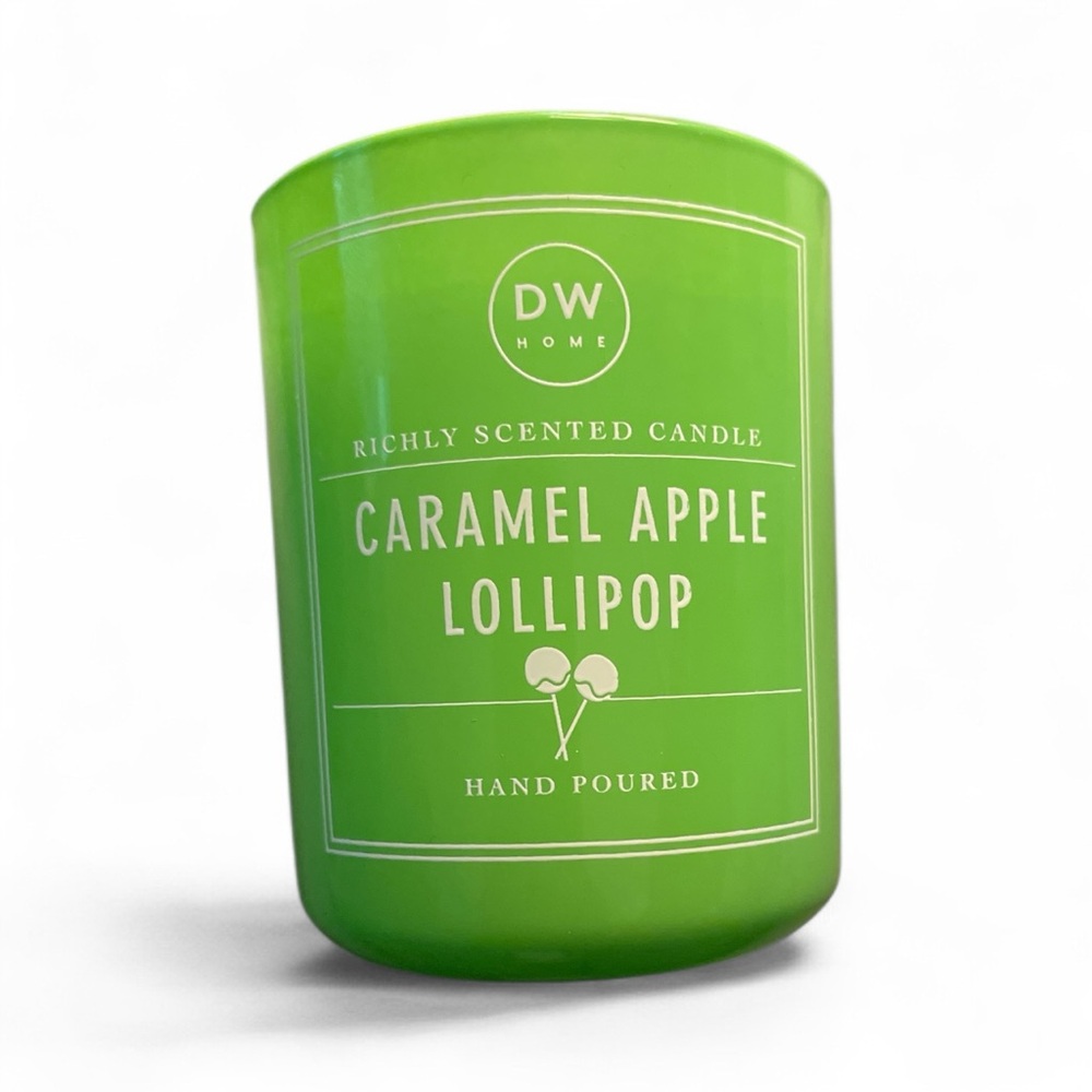DW Home Caramel Apple Lollipop Mini Candle 3.8oz Dessert Scent